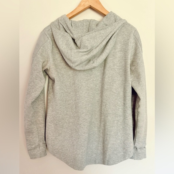 Nike Heather Gray Zip-Up Jacket - Picture 4 of 4